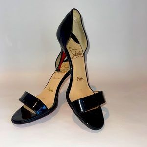 Christian Louboutin patent leather Sandles